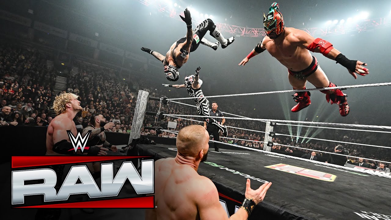 Rey Mysterio, Penta & Dragon Lee derrotan a The Vision: Raw highlights, 19 de Ene, 2026