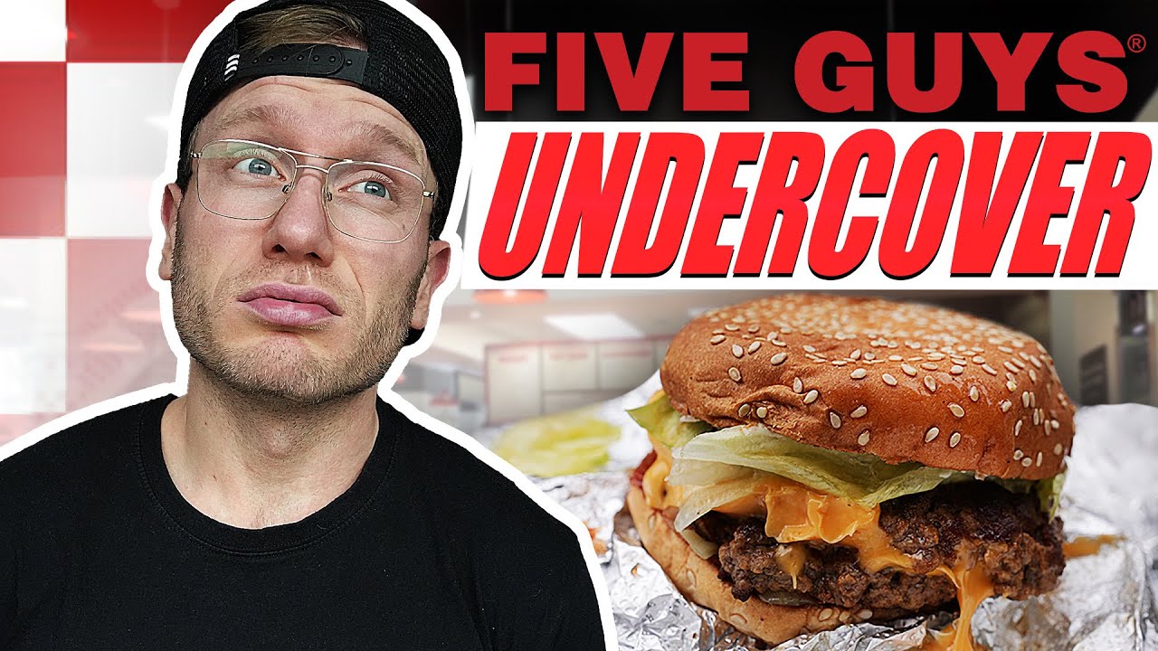 MIT KAMERA VS. OHNE - FIVE GUYS UNDERCOVER