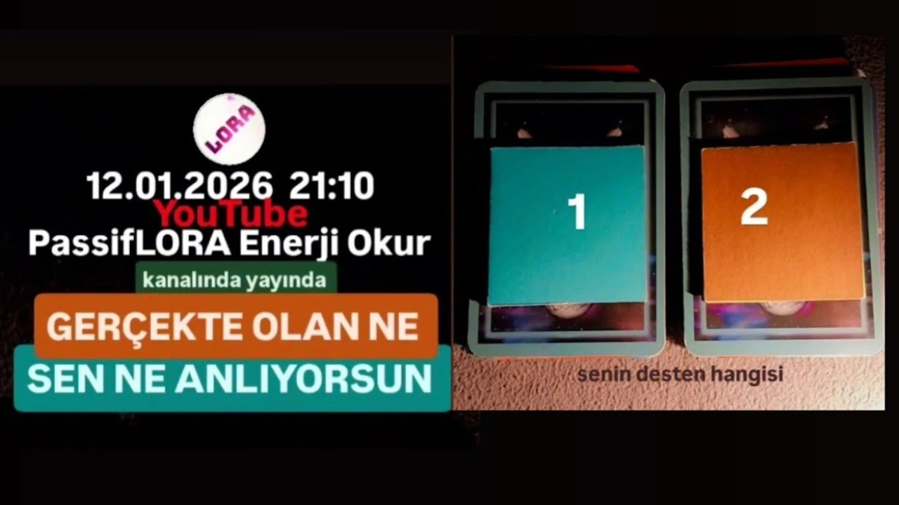 Gerçekte olan ? Sen ne anlıyorsun? Nasıl yaklaşmasın? [kşi/konu/durmla ilgli]12.01.2026