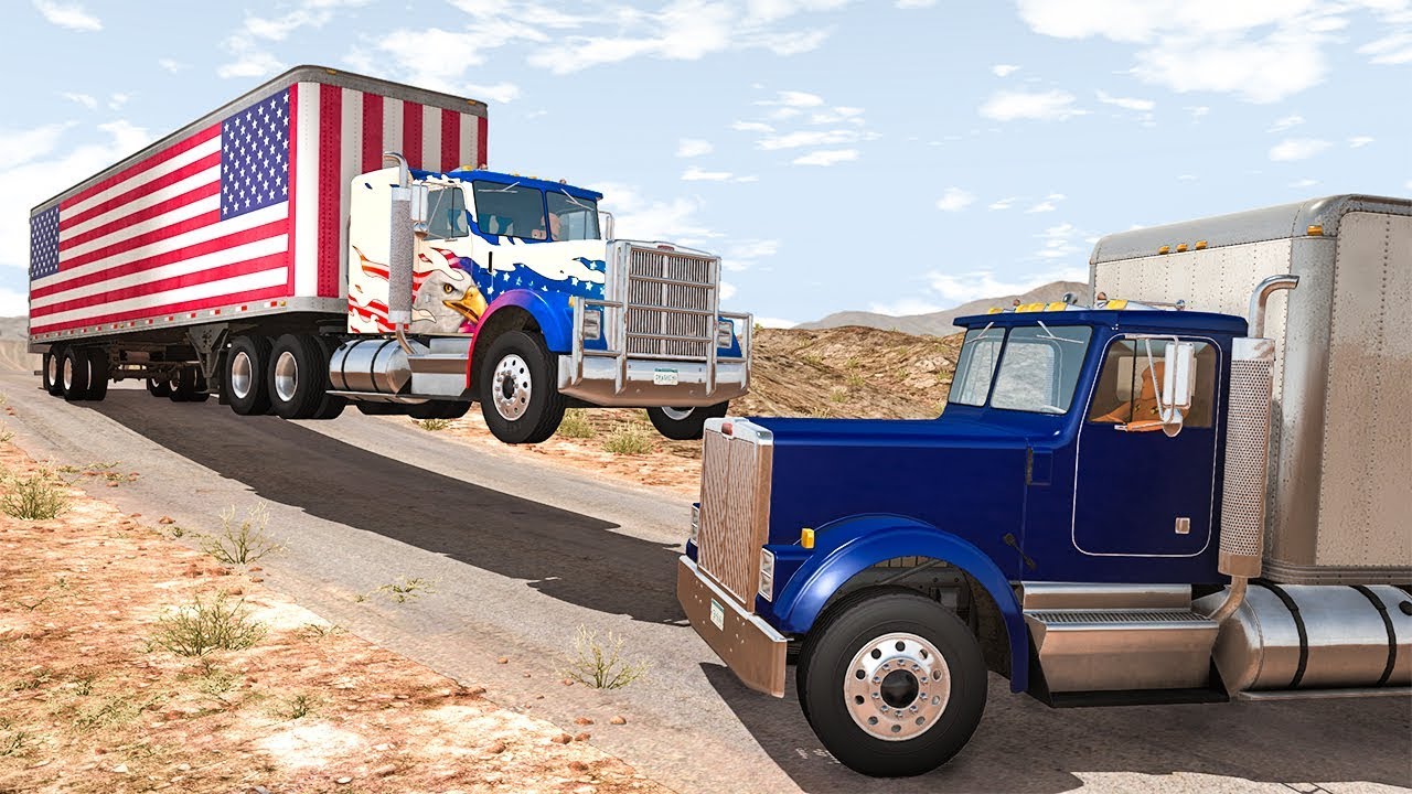 Truck Crashes #2 - BeamNG DRIVE