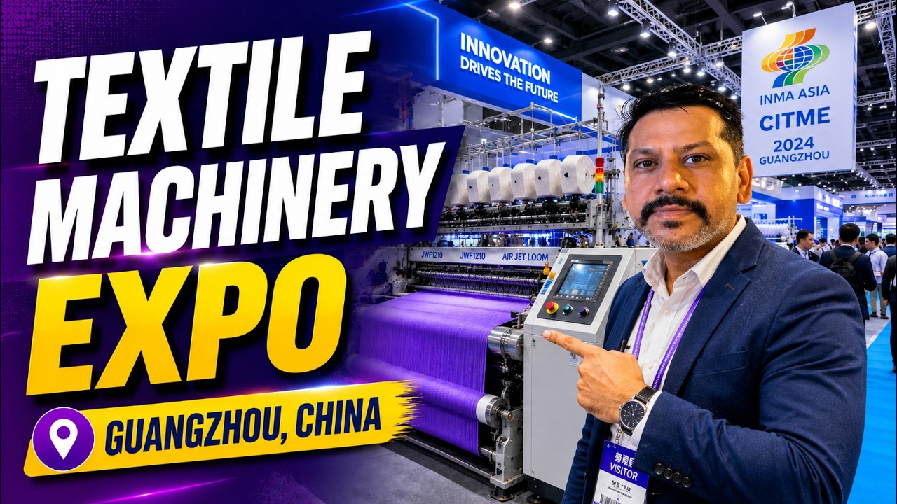 Textile Machinery Exhibition in China | Best Machines for Textile Business