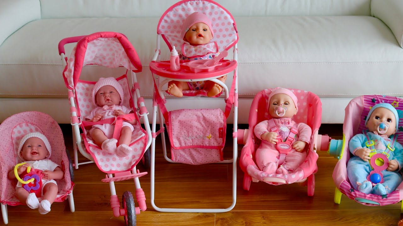 4-Piece Nursery Set & All-in-One Nursery Center | Unboxing With Baby Born &  Annabell