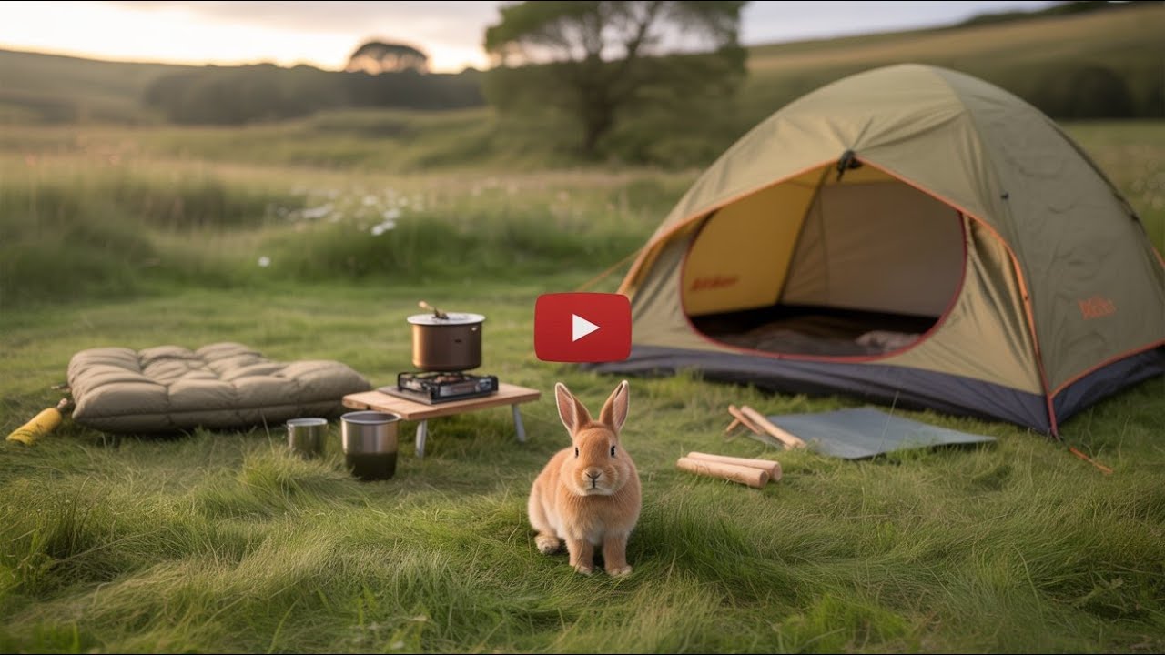 Who Needs a Hotel When You’ve Got a Tent? | A Week in Birmingham (Part 1) 🐰