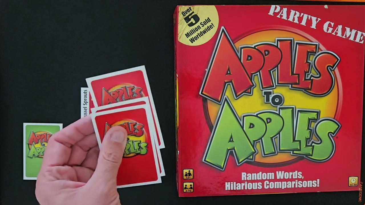 Apples to Apples how to setup play and review #party  judge #card #boardgame AmassGames #4k #games