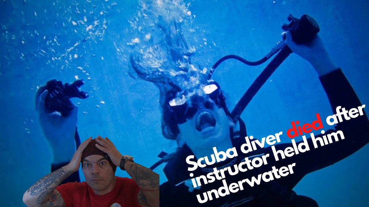 ☠Scuba diver died after instructor held him underwater💀
