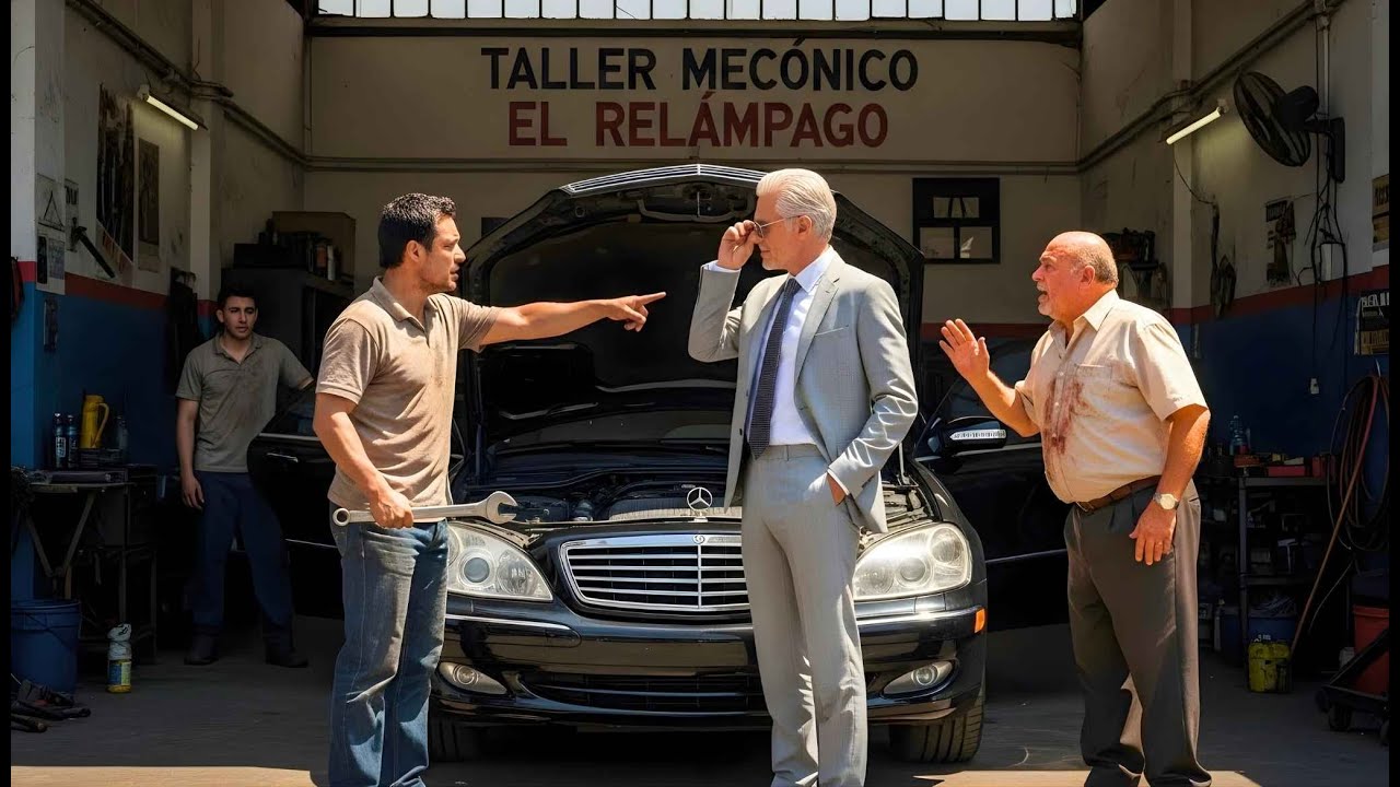 El mecánico desempleado evitó que el taller engañara a un millonario — Y su vida cambió para siempre