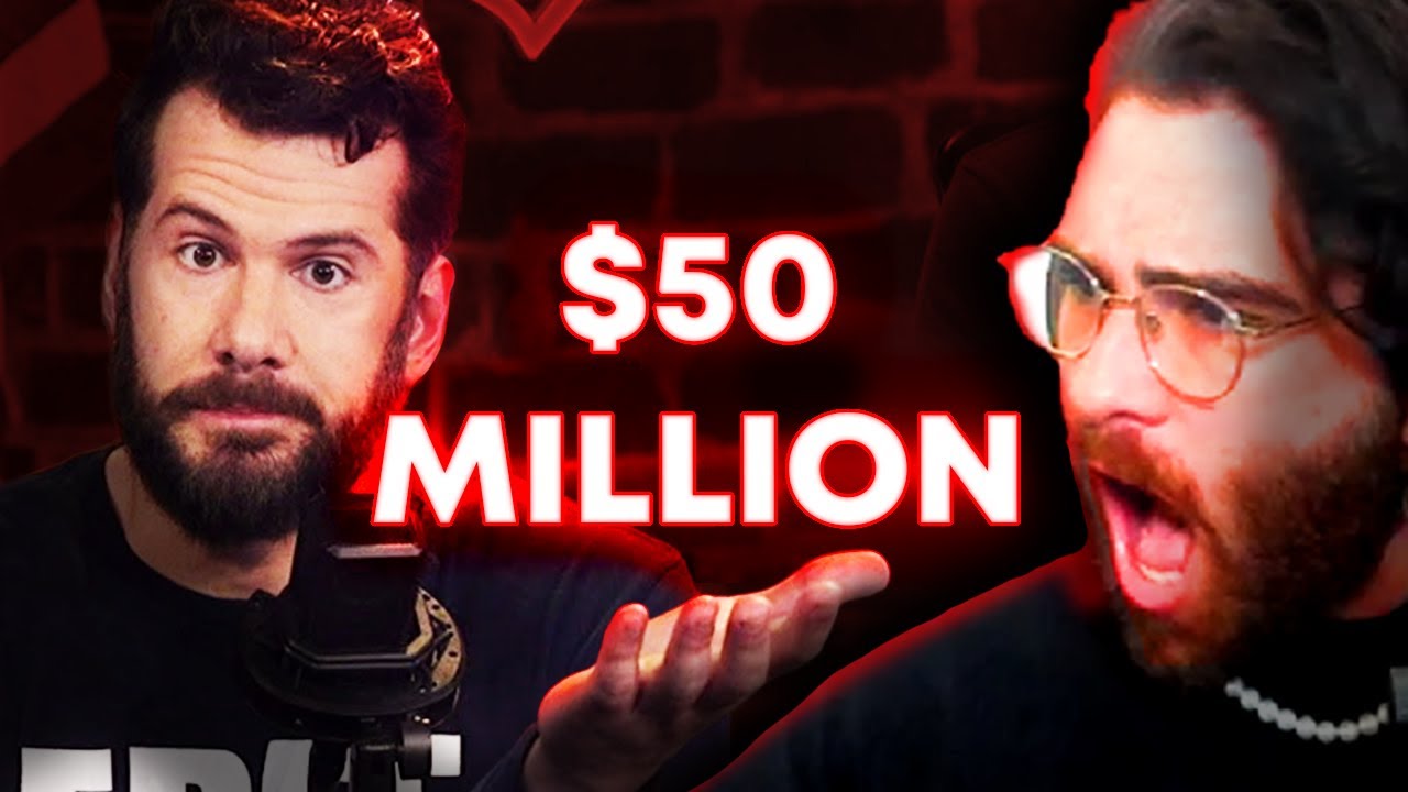 Steven Crowder Compares $50 MILLION Salary to SLAVERY!!! | HasanAbi