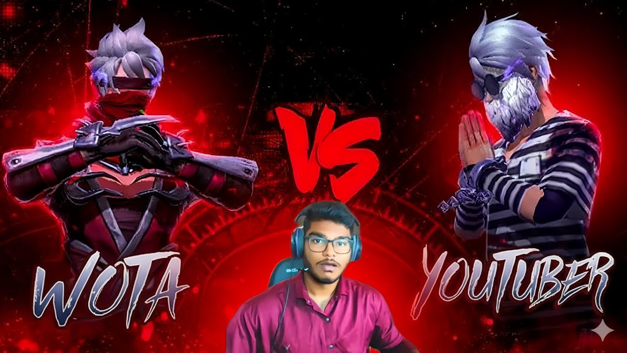 | WOTA VS YOUTUBER |  1V1 🥶 | MOBILE VS PC 🎯🇮🇳 | KARNATAKA PLAYER ❤💛 | KEP SUPPORTING 🫂📱|