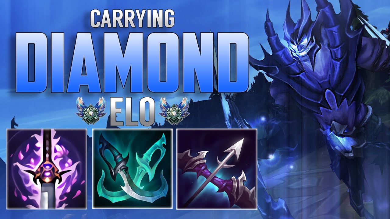 DRAVEN AK 47 - Carrying Diamond Elo With The New Tyler1 Build | 4 Quadra Kills |