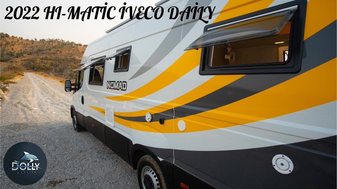 DOLLY KARAVAN YENİ ÜRETİM BOY YATAK 2022 HI-MATİC İVECO DAİLY EXTRA UZUN ŞASE