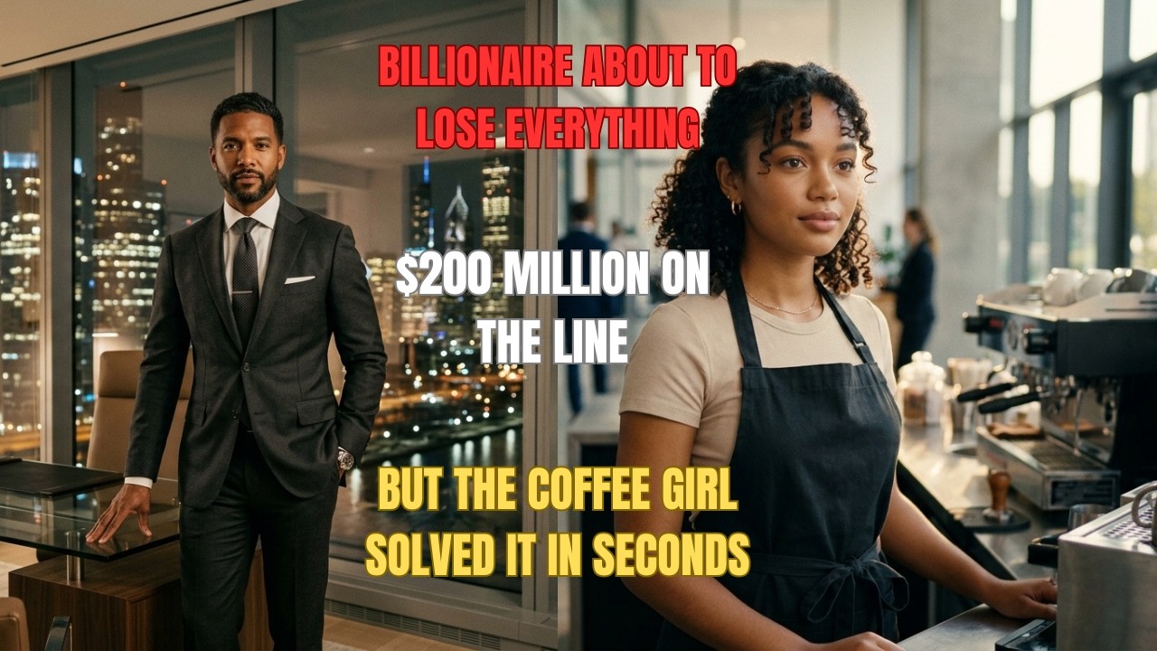 7 Executives Failed to Solve the Crisis— the Coffee Girl Said 1 word Dat Saved the Billionaire $200M