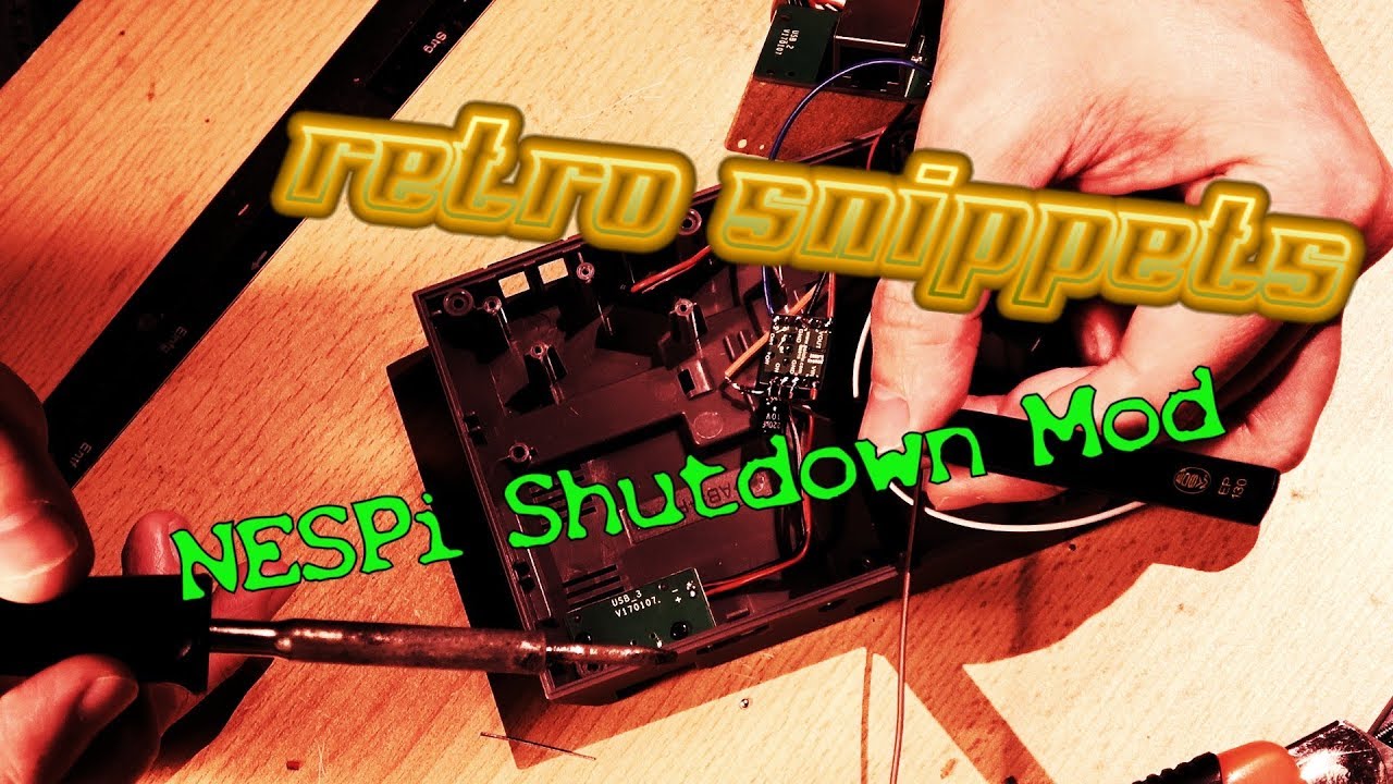 Retro Snippets #176: NESPi Shutdown Mod