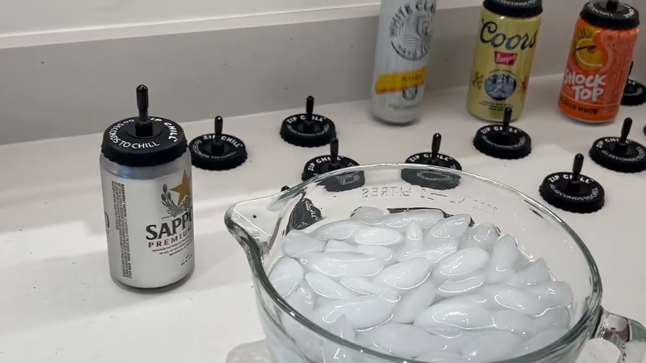 How to Cool a Beer Quickly! with ZipChill Beverage Chiller