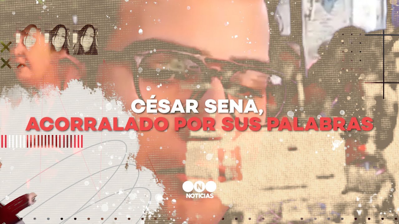 CÉSAR SENA, ACORRALADO POR SUS PALABRAS - Telefe Noticias