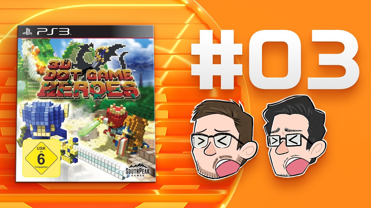 The real 3D Dot Game Heroes starts here! - 3D Dot Game Heroes #3 - Time to Drei