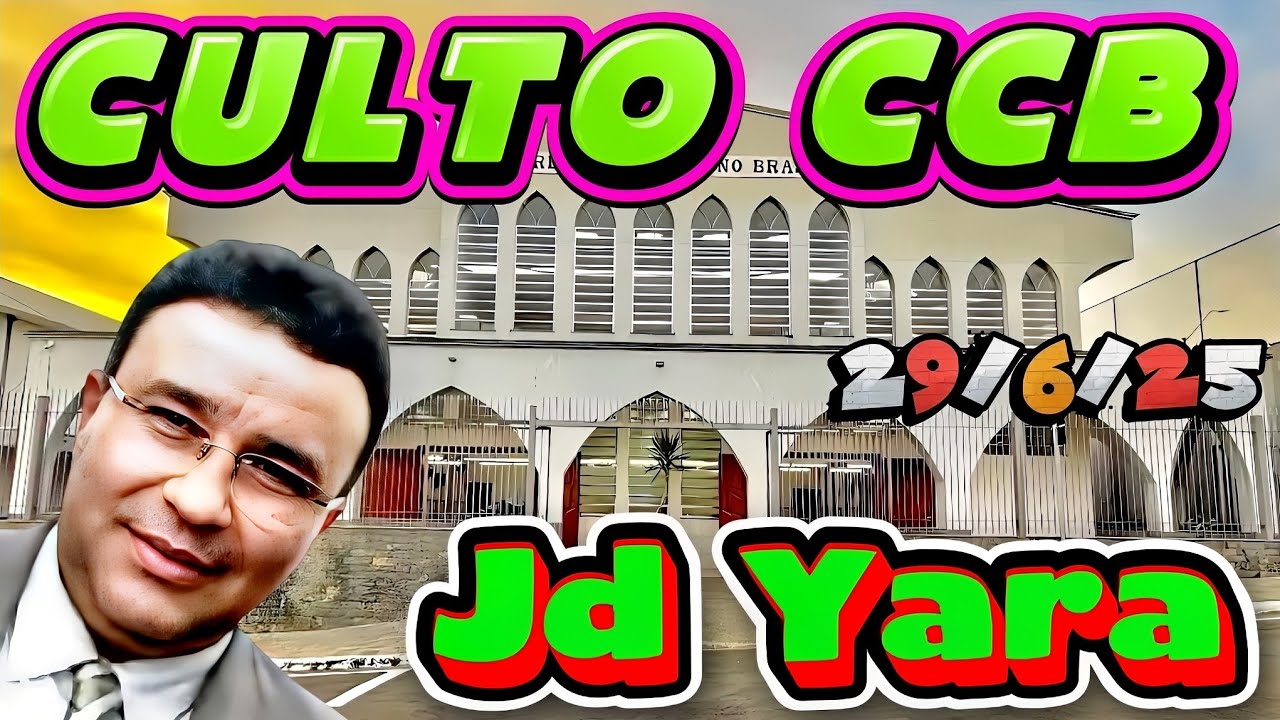 CULTO CCB Jd Yara Hebreus 29/06/2025  Anci&atilde;o Isaac Marquizete