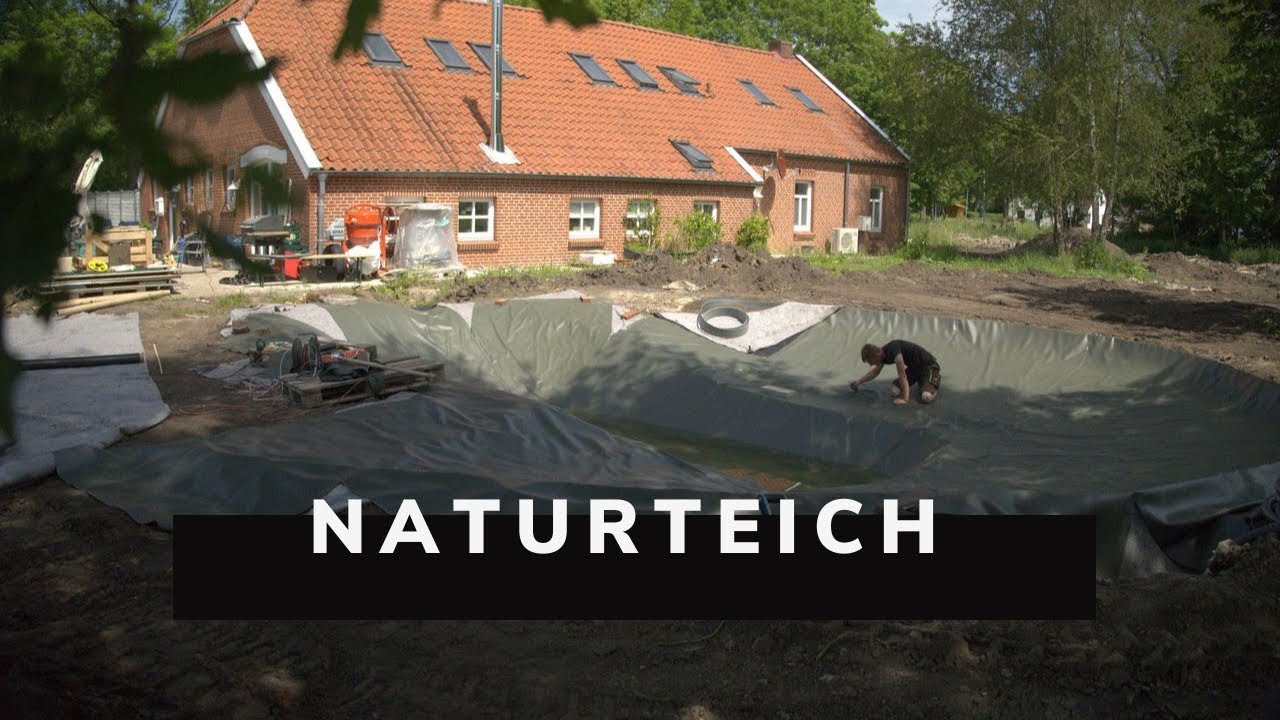 Schönen Naturteich selber bauen!!!