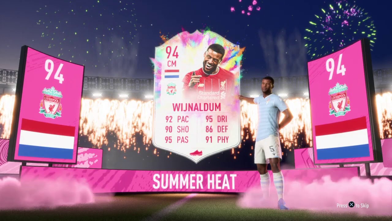 FIFA 20 - Summer Heat Wijnaldum!!