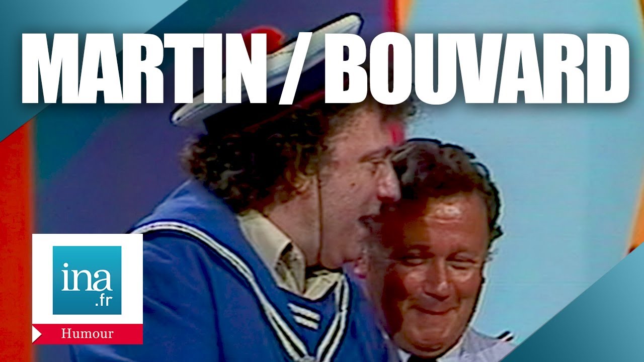 Jacques Martin et Philippe Bouvard parodient 