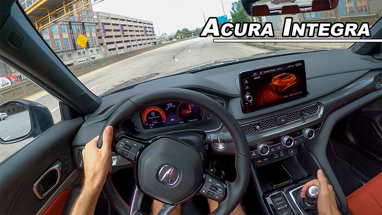 Living with The 2023 Acura Integra - Morning Commute (POV Binaural Audio)