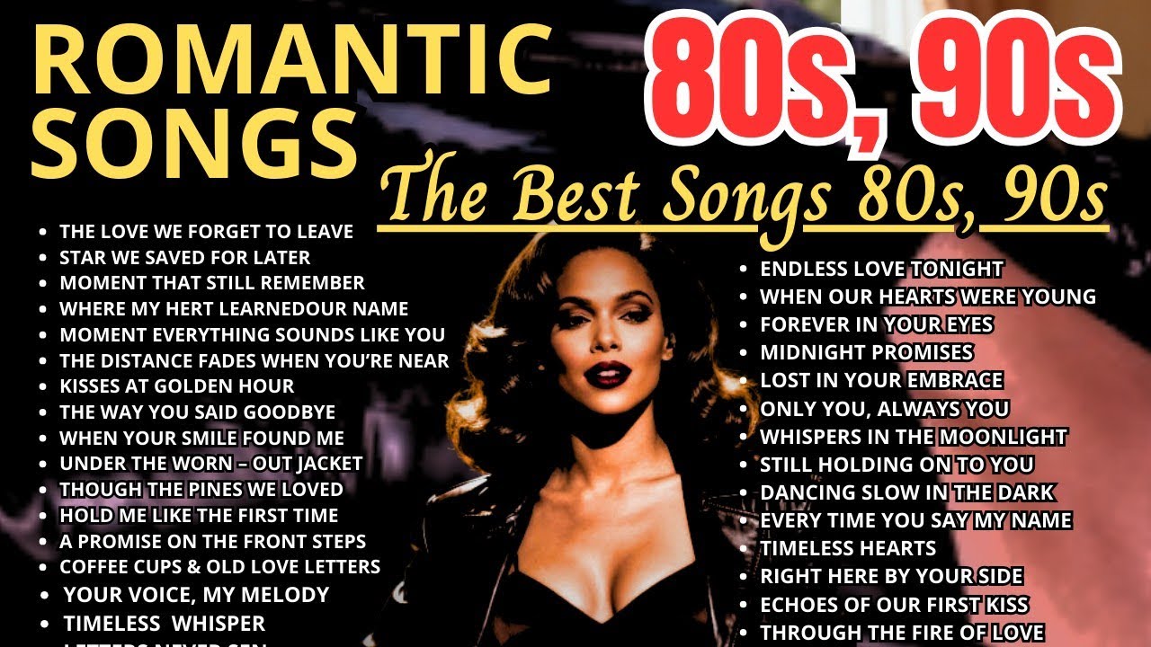 💖 Best 80s 90s Romantic Rock Ballads 🎸Emotional Love Songs That Never Fade Away That Touch the Heart
