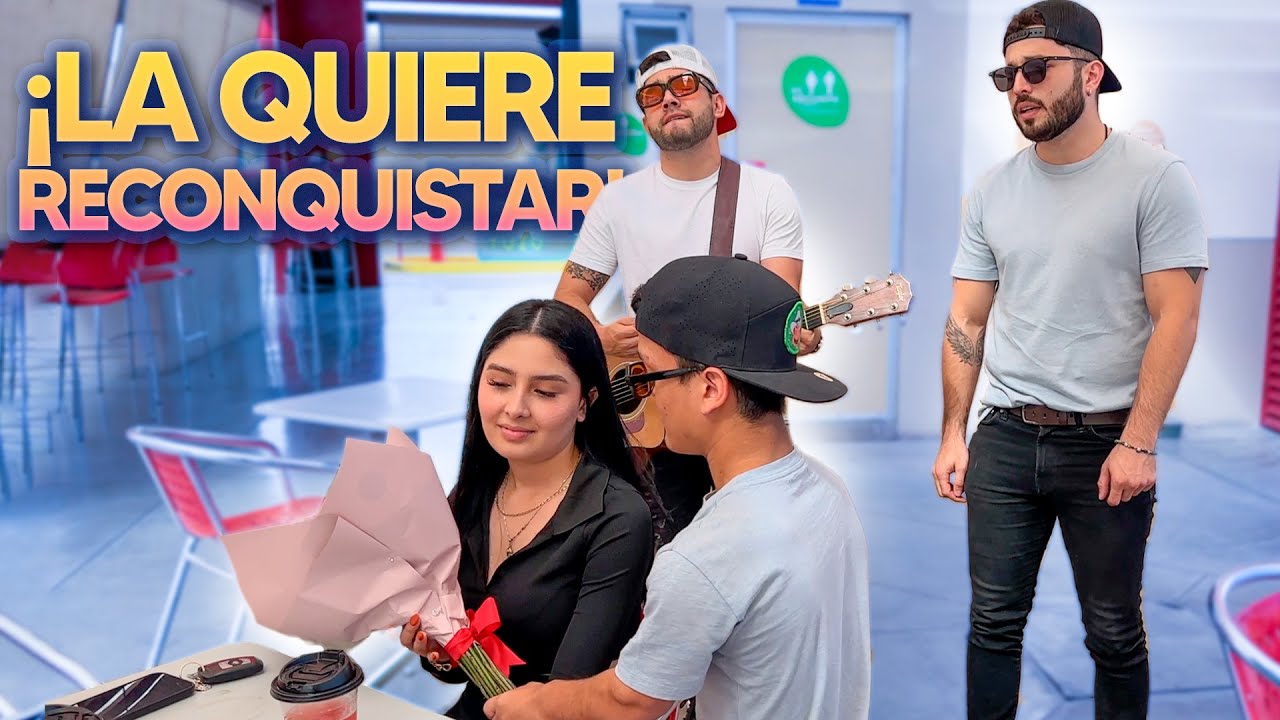 Belikin le LLEVA SERENATA a Marcela para RECONQUISTARLA