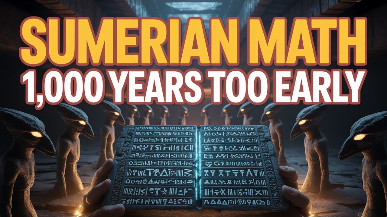 This Tablet Shouldn't Exist: Sumerians Had Advanced Math 1,000 Years Too Early | History for Sleep