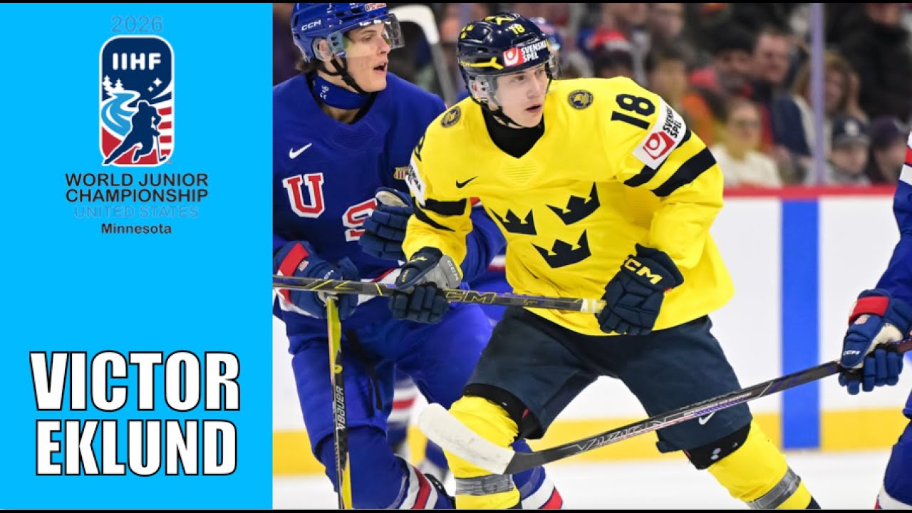 2026 WJC Highlights | Victor Eklund