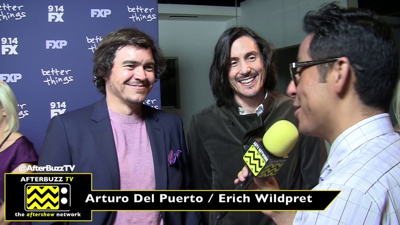 Arturo Del Puerto and Erich Wildpret  I  Better Things Season 2 Premiere  I  2017