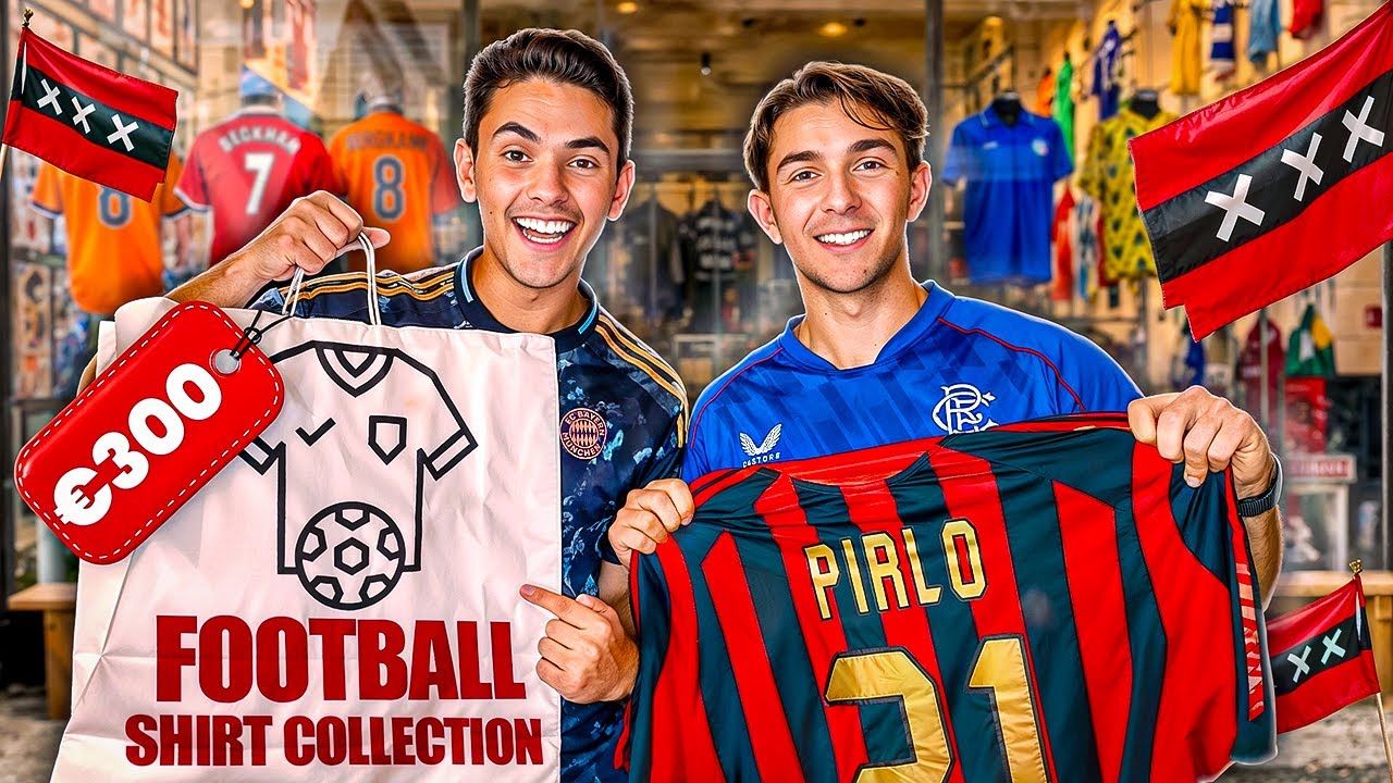 We Went RETRO Football Shirt Hunting in Amsterdam