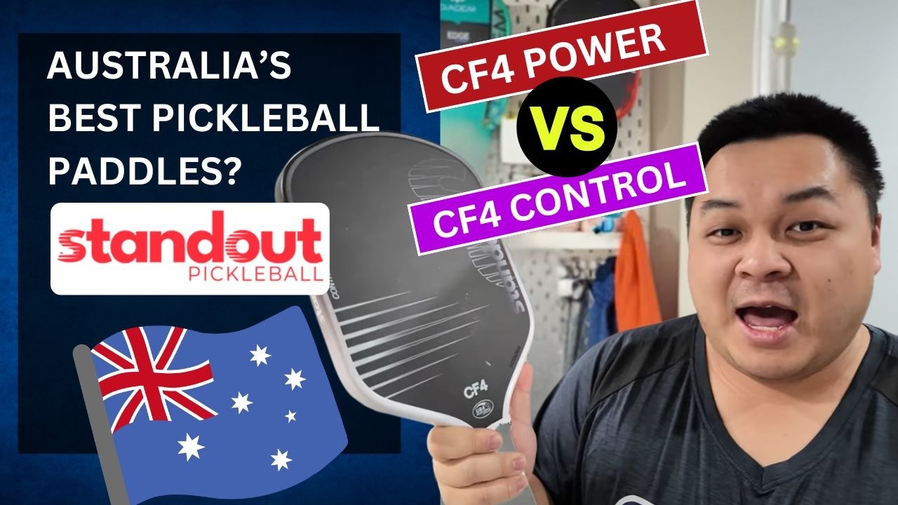 AUSTRALIA'S BEST PICKLEBALL PADDLES? | Standout CF4 Power Vs. Standout CF4 Control