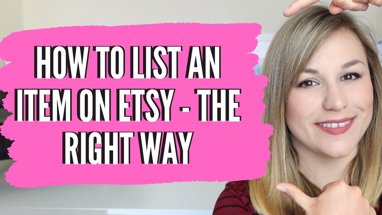 КАК РАЗМЕСТИТЬ ТОВАРЫ НА ETSY - как создать листинг на Etsy - руководство по листингу на Etsy