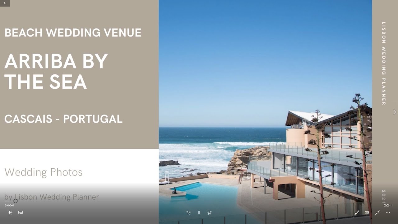 Arriba by the Sea Wedding Photos - by Lisbon Wedding Planner