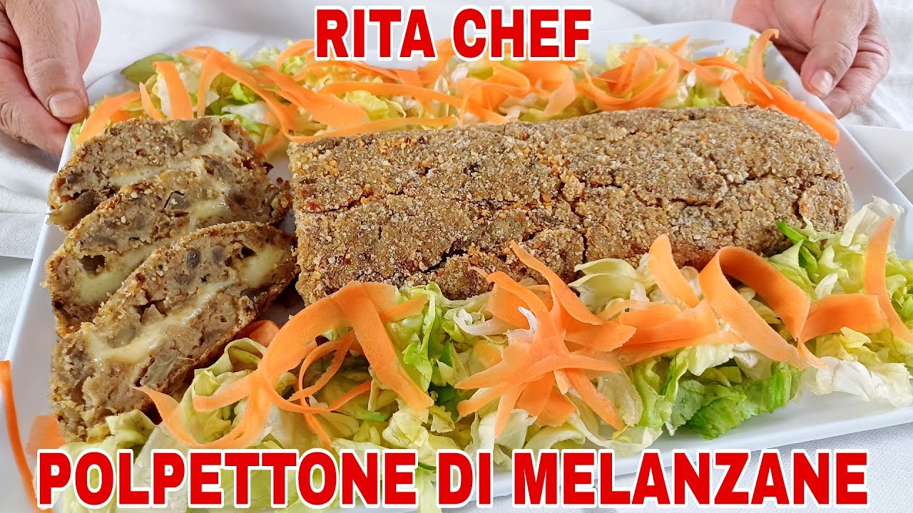 POLPETTONE DI MELANZANE🍆RITA CHEF | Strepitoso!
