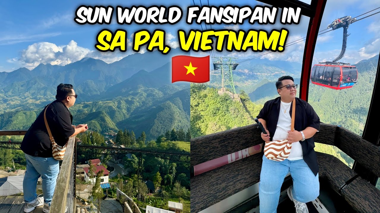 Let's go to the Roof of IndoChina! Our Sunworld Fansipan Experience in Sa Pa! 🇻🇳 Aug 17, 2024