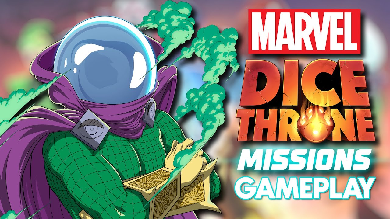 Marvel Dice Throne Missions - MYSTERIO!
