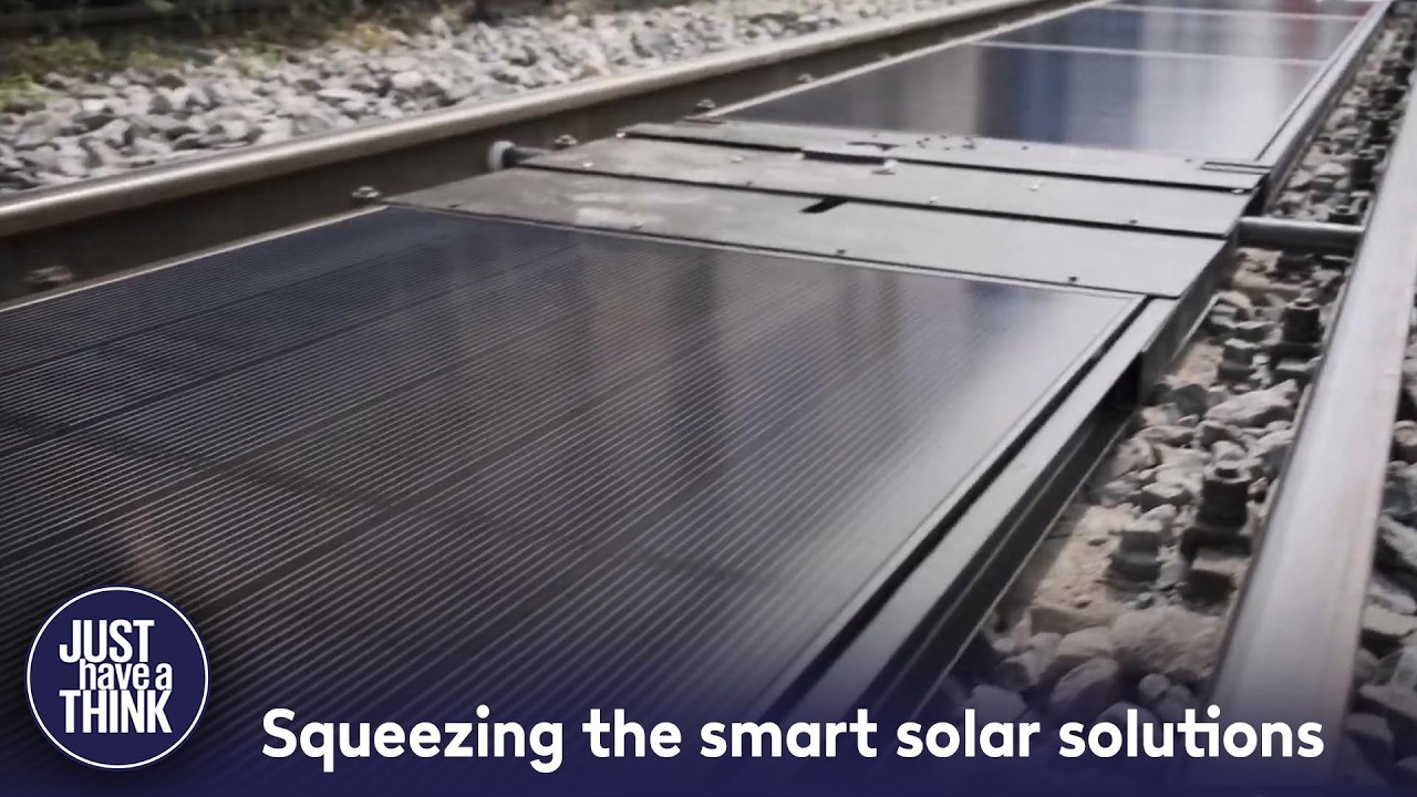 The Solar Railway That Could Solve a Much Bigger Problem.