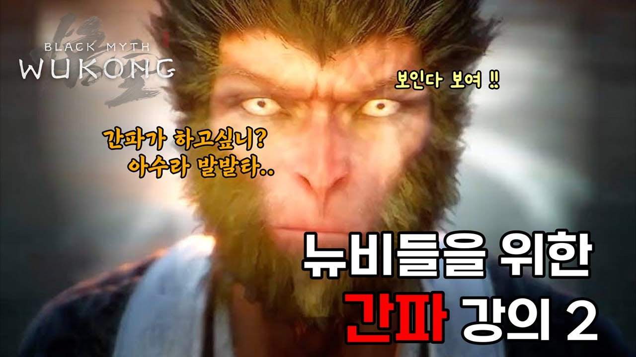 [검은신화오공] 뉴비를 위한 간파 해체쑈 (2) 공격 프레임까지 완벽 분석