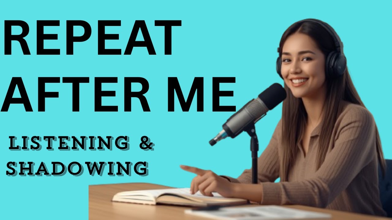 Shadowing English Practice for Beginners | Speak with Confidence