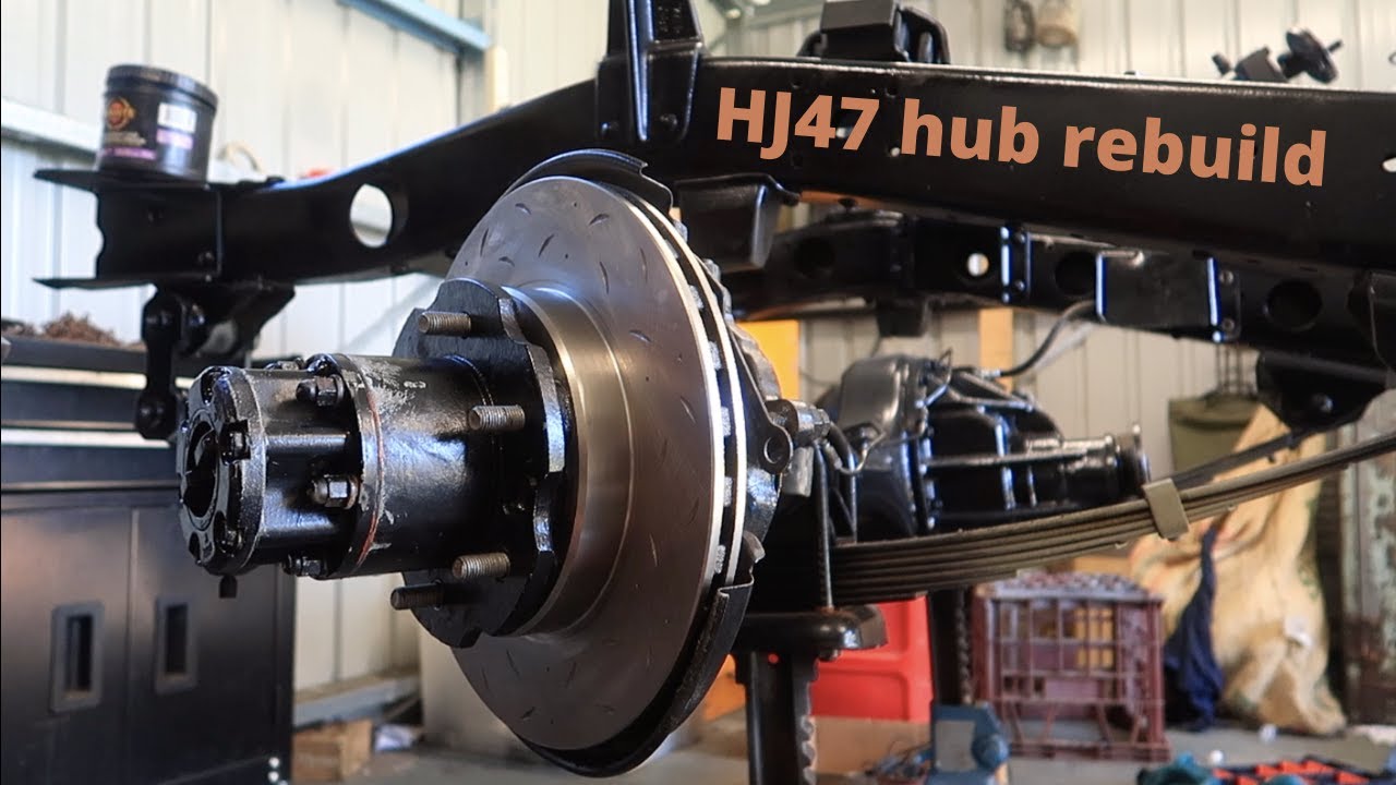 DUSTY EP8 || HJ47 wheel hub rebuild
