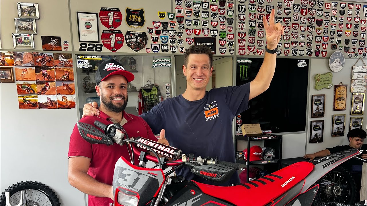 CRF330cc Prepara&ccedil;&atilde;o perfeita para trilha Jacson Racing