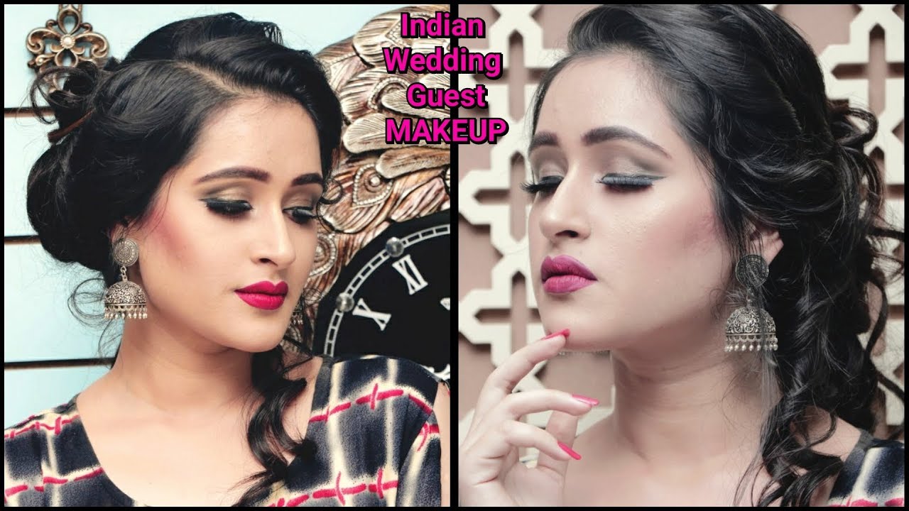 Makeup Tutorial for Party/ Wedding Guests - Simple & Easy Makeup