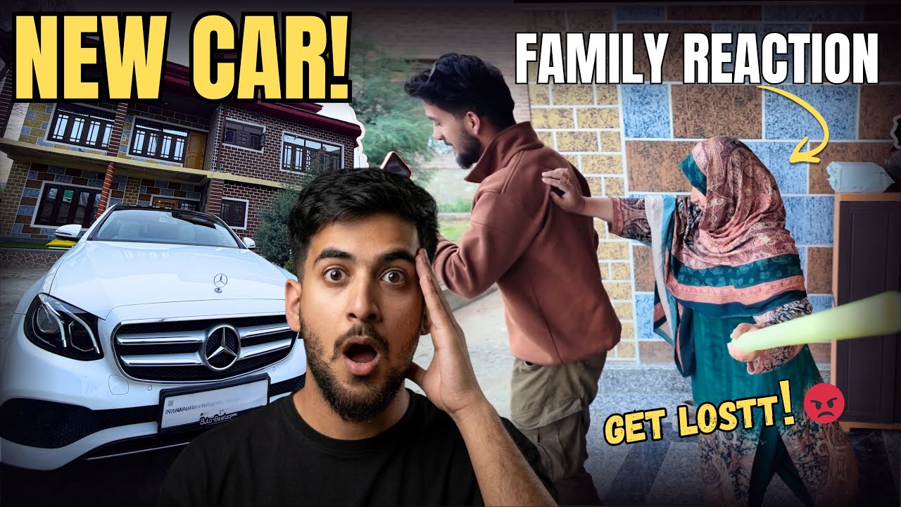 New car prank with family😄 Mummy ne mara😡😭