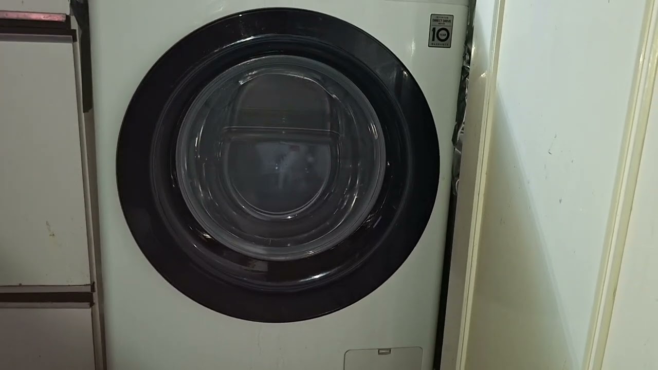 Washing Machine LG Direct Drive F2DR5S8S6W Only Spin Cycle 1200 RPM thick jackets and wet towels