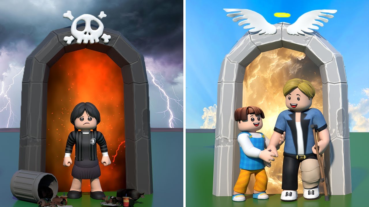 Попасть в рай или в ад? - ROBLOX Brookhaven 🏡RP - Roblox Animation | Roblox Sun