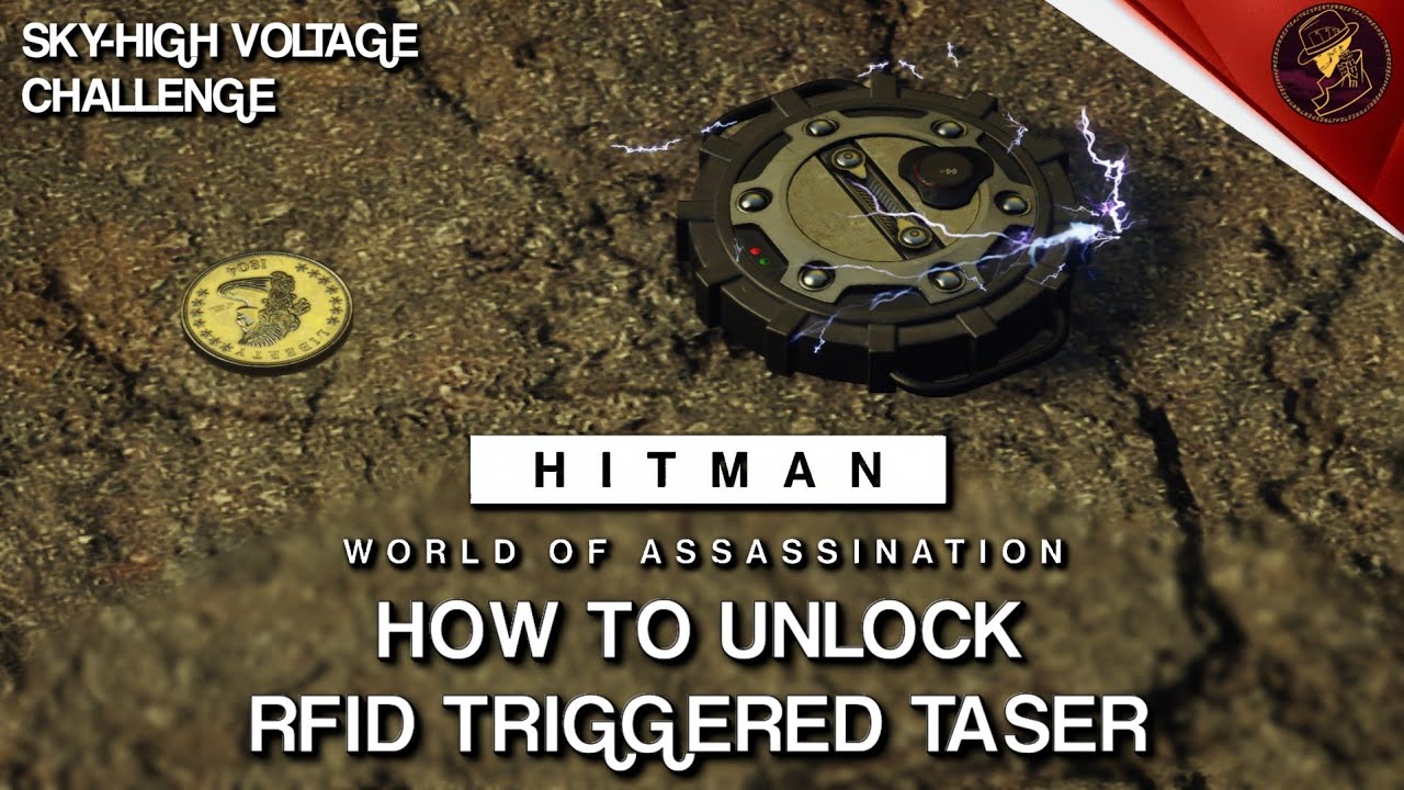 HITMAN WoA | Как разблокировать электрошокер с RFID-датчиком | Испытание и демонстрация сверхвысо...