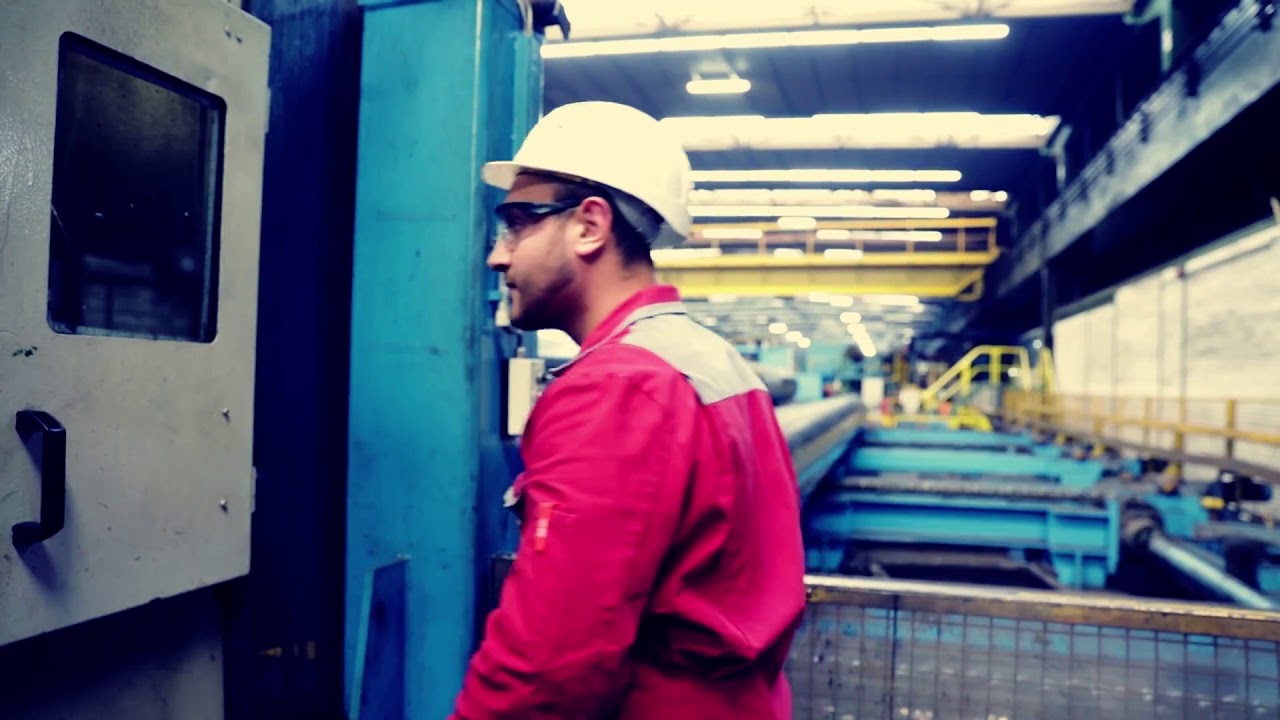 MANNESMANN   Impressionen aus der Rohrproduktion des Geschäftsbereichs Mannesmann