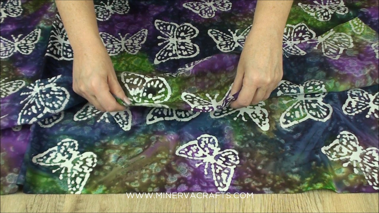 Hand Printed Batik Fabric Multicoloured