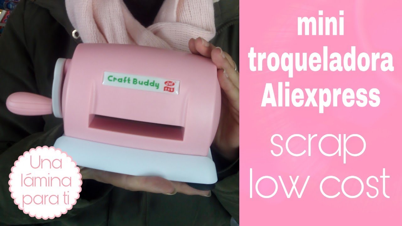 Mini troqueladora AliExpress!!! Alternativa a la mini big shot!!!