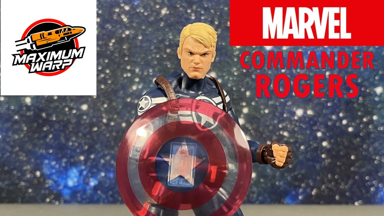 Marvel Legends COMMANDER ROGERS action figure review